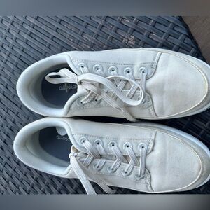 Allbirds Women White Canvas Sneakers size 8W